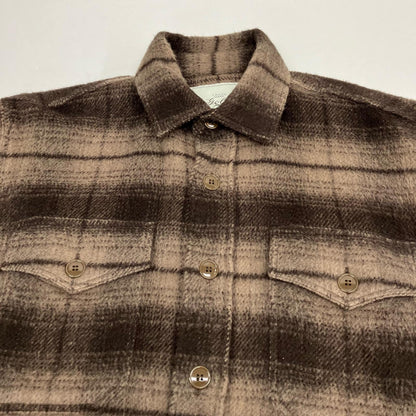 GOLD | ゴールド ALPACA WOOL SHAGGY CHECK C.P.O JACKET その他トップス GL14661 サイズ：M【イオン広店】