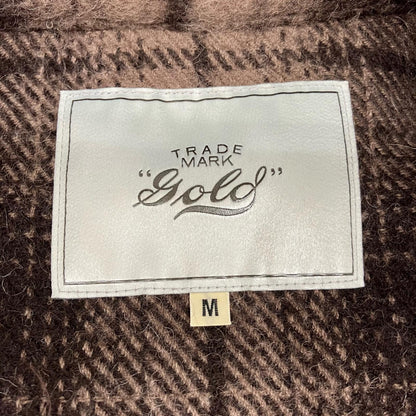 GOLD | ゴールド ALPACA WOOL SHAGGY CHECK C.P.O JACKET その他トップス GL14661 サイズ：M【イオン広店】