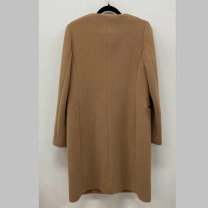 BEAUTY & YOUTH UNITED ARROWS | ビューティーアンドユースユナイテッドアローズ ビーバーノーカラーコート その他アウター 1625-126-4241 ベージュ サイズ：M【イオン広店】