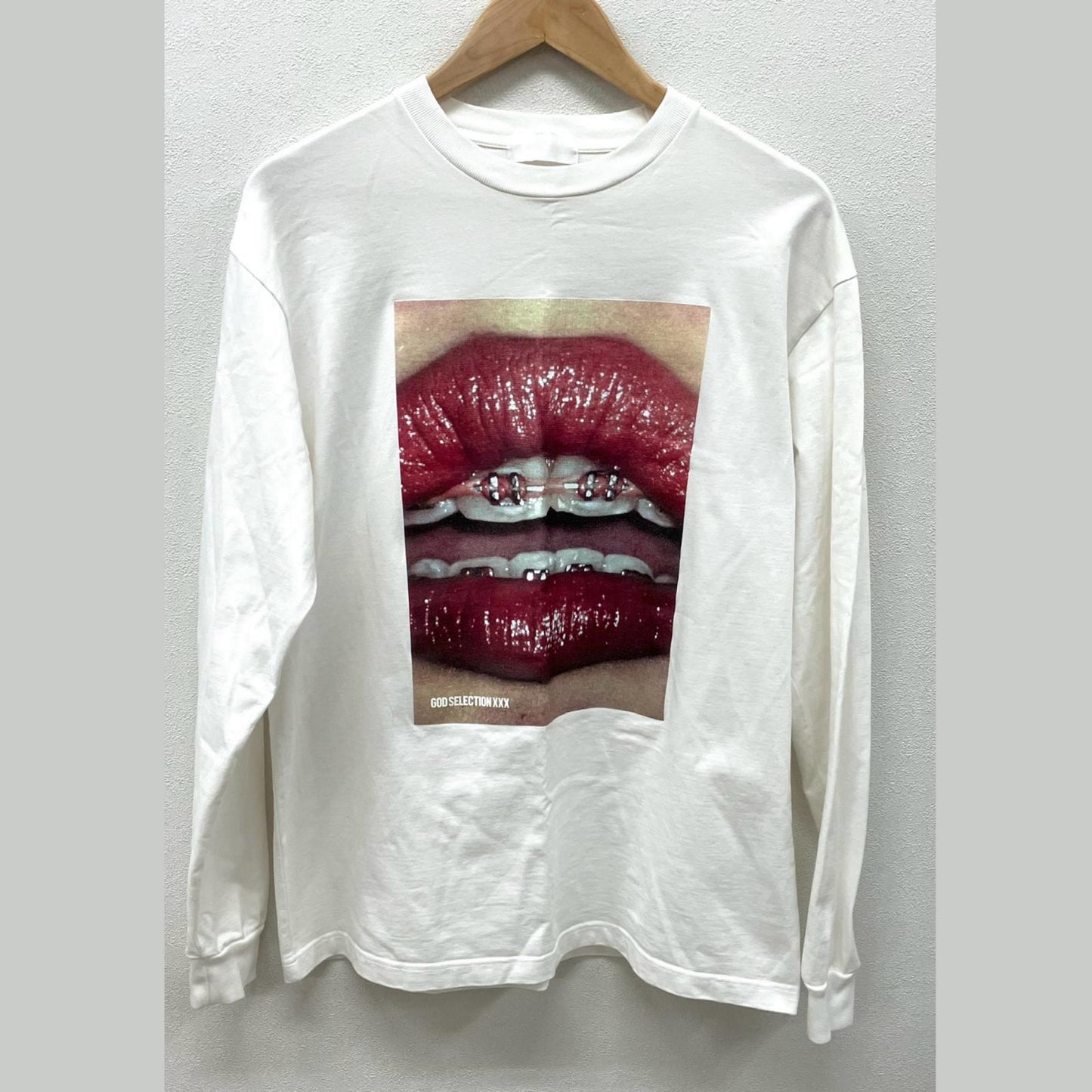 GOD SELECTION XXX | ゴッドセレクショントリプルエックス 長袖Ｔシャツ GX-A22-LT-07 ホワイト【イオン広店】