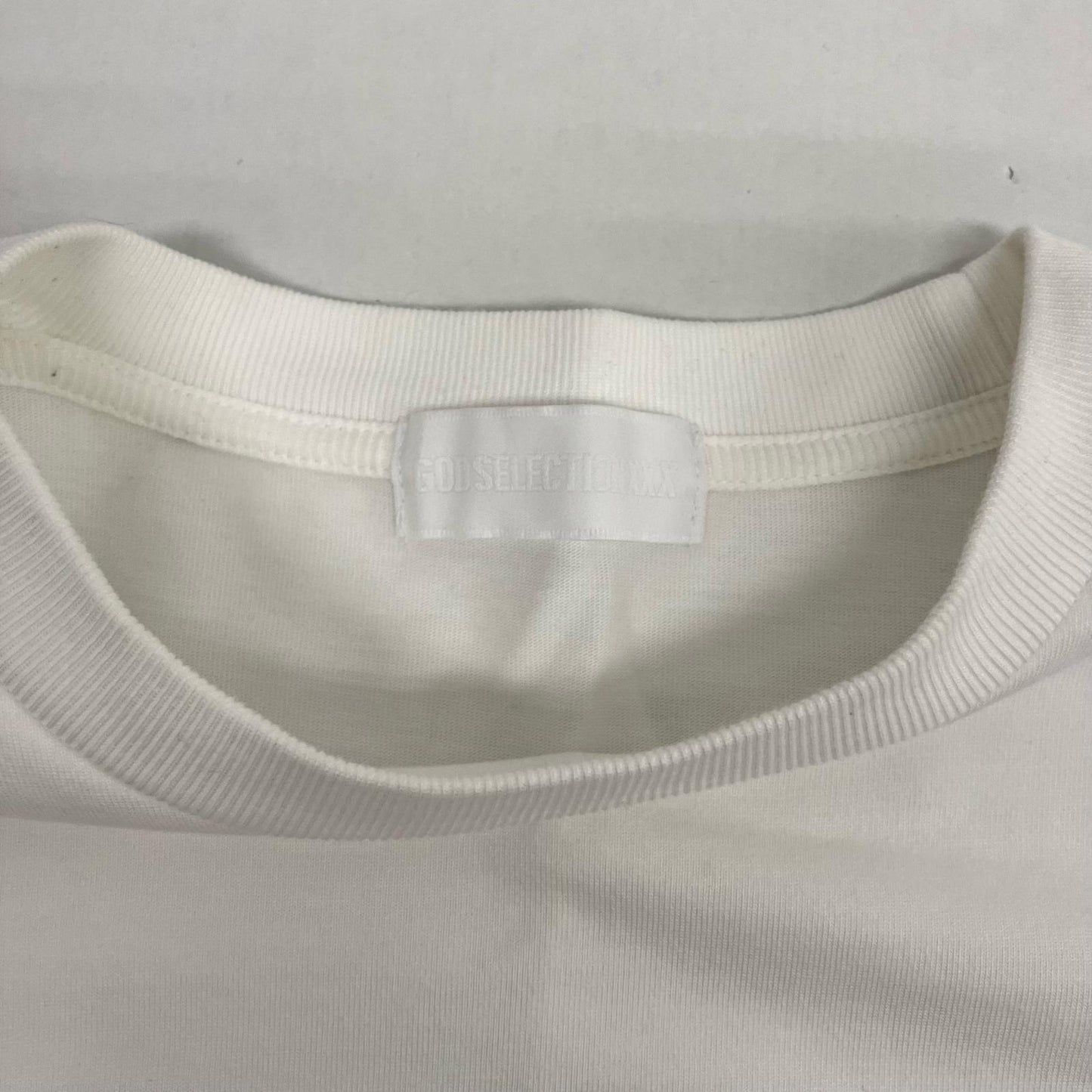 GOD SELECTION XXX | ゴッドセレクショントリプルエックス 長袖Ｔシャツ GX-A22-LT-07 ホワイト【イオン広店】