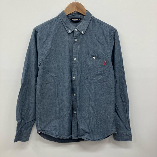 UNDEFEATED | アンディフィーテッド 長袖シャツ インディゴ サイズ：S【イオン広店】