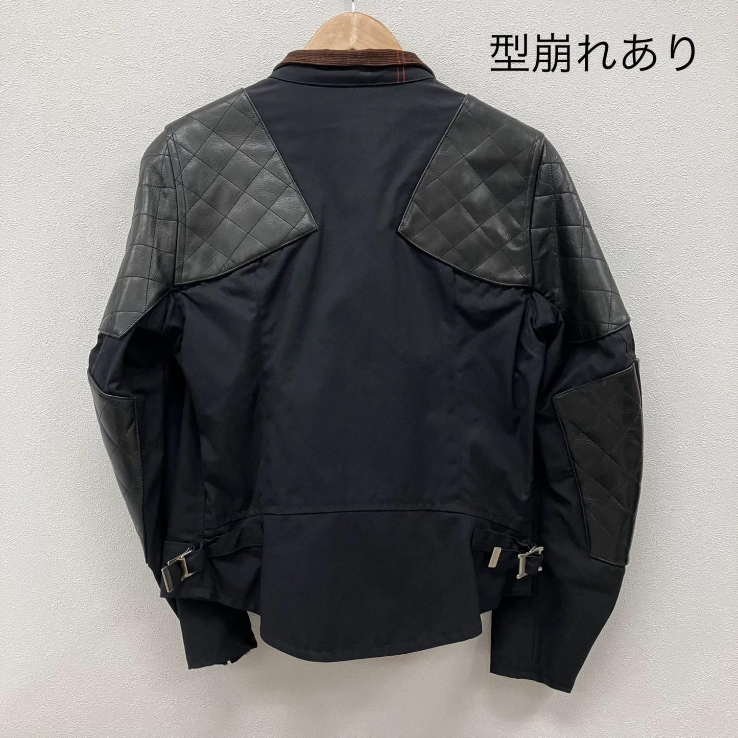 Anachronorm | アナクロノーム MONZA TYPE RIDERS JACKET ライダースジャケット ANR-073 ブラック【イオン広店】