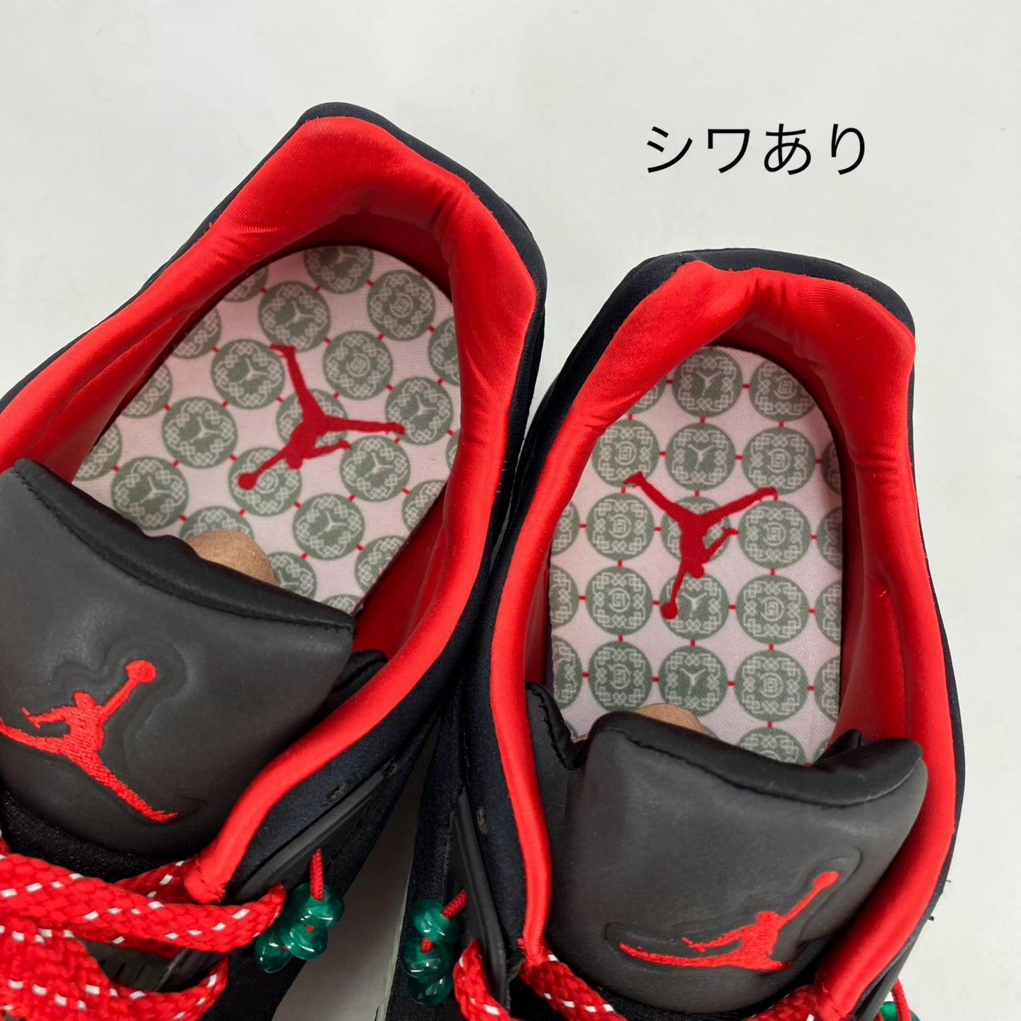 NIKE AIR JORDAN | ナイキ　エアー　ジョーダン CLOT × Nike Air Jordan 5 Low スニーカー DM4640-036 ブラック 29.5cm【イオン広店】