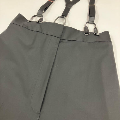 BEAUTY & YOUTH UNITED ARROWS | ビューティーアンドユースユナイテッドアローズ トロピカルハイウエストサスペンダーパンツ パンツ 1614-299-5998 ブラック サイズ：M【イオン広店】