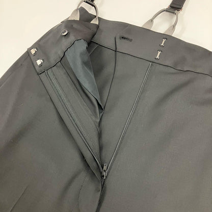 BEAUTY & YOUTH UNITED ARROWS | ビューティーアンドユースユナイテッドアローズ トロピカルハイウエストサスペンダーパンツ パンツ 1614-299-5998 ブラック サイズ：M【イオン広店】