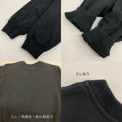 DESCENDANT | ディセンダント CACHALOT CREW NECK スウェット 222ATDS-CSM33 ブラック サイズ：1【イオン広店】