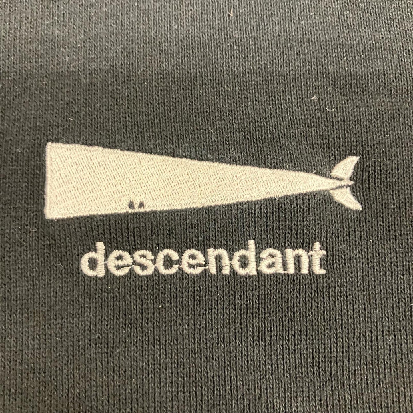 DESCENDANT | ディセンダント CACHALOT CREW NECK スウェット 222ATDS-CSM33 ブラック サイズ：1【イオン広店】