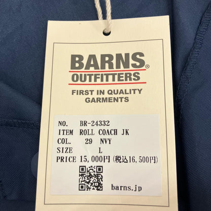 BARNS OUTFITTERS | バーンズアウトフィッターズ ROLL その他アウター BR-24332 ダークネイビー サイズ：L【イオン広店】