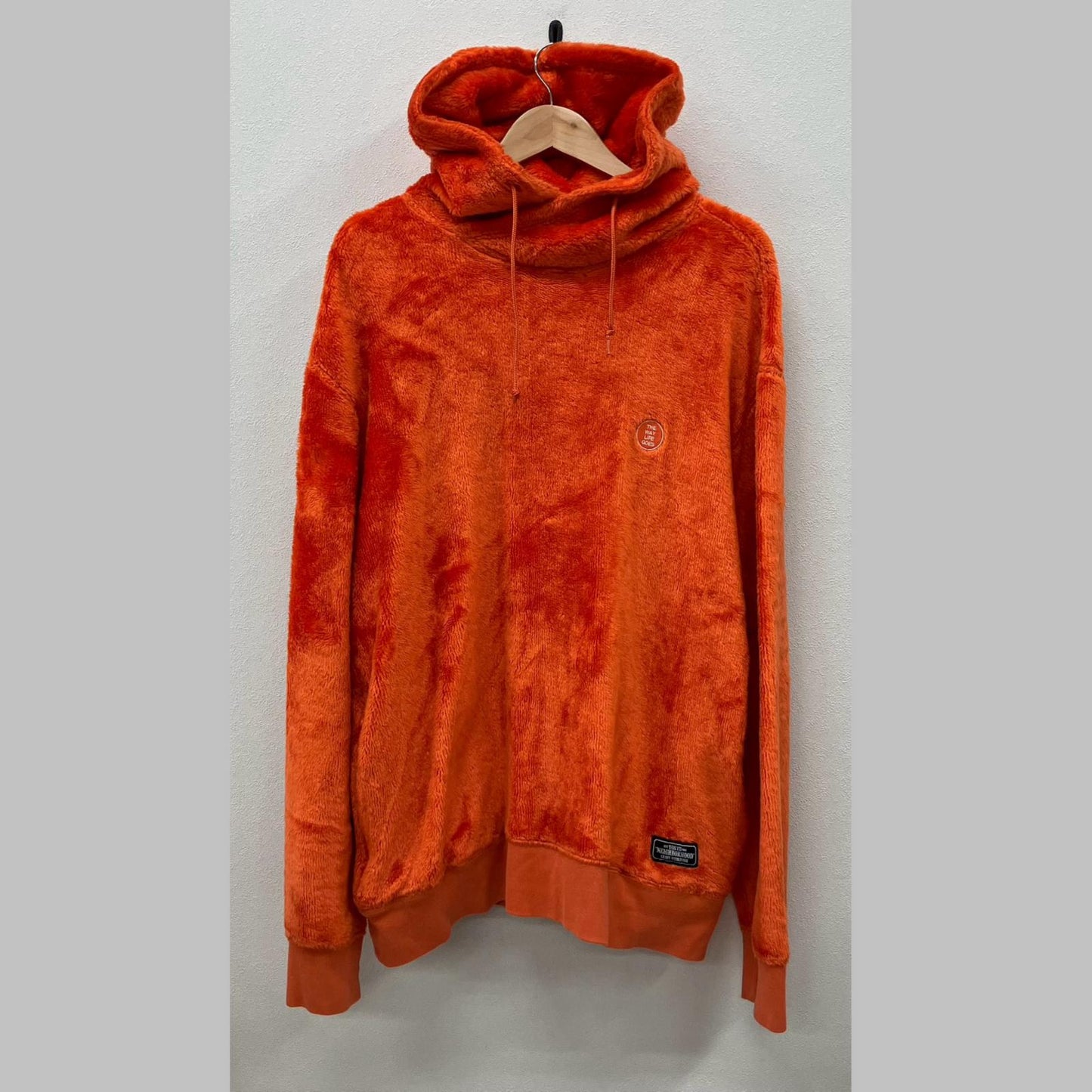 NEIGHBORHOOD | ネイバーフッド POLAR HOODED LONG SLEEVE パーカー 192FPNH-CSM08 オレンジ サイズ：L【イオン広店】