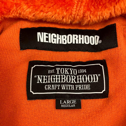 NEIGHBORHOOD | ネイバーフッド POLAR HOODED LONG SLEEVE パーカー 192FPNH-CSM08 オレンジ サイズ：L【イオン広店】