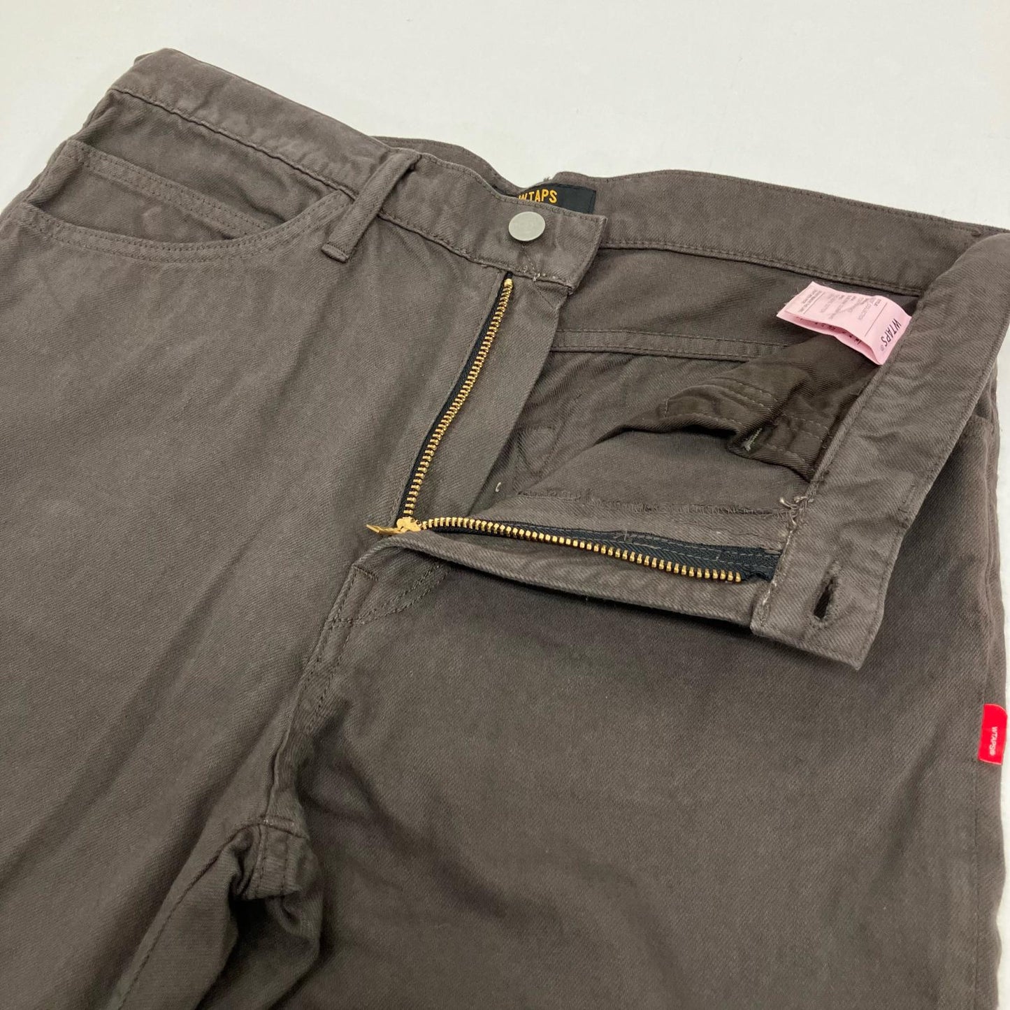 W)TAPS | ダブルタップス 17AW BLUES SKINNY COLORWAY WASHED その他ボトムス 172WVDT-PTM03 ブラウン サイズ：L【イオン広店】