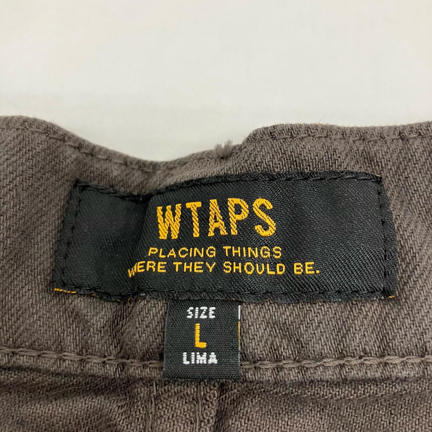 W)TAPS | ダブルタップス 17AW BLUES SKINNY COLORWAY WASHED その他ボトムス 172WVDT-PTM03 ブラウン サイズ：L【イオン広店】