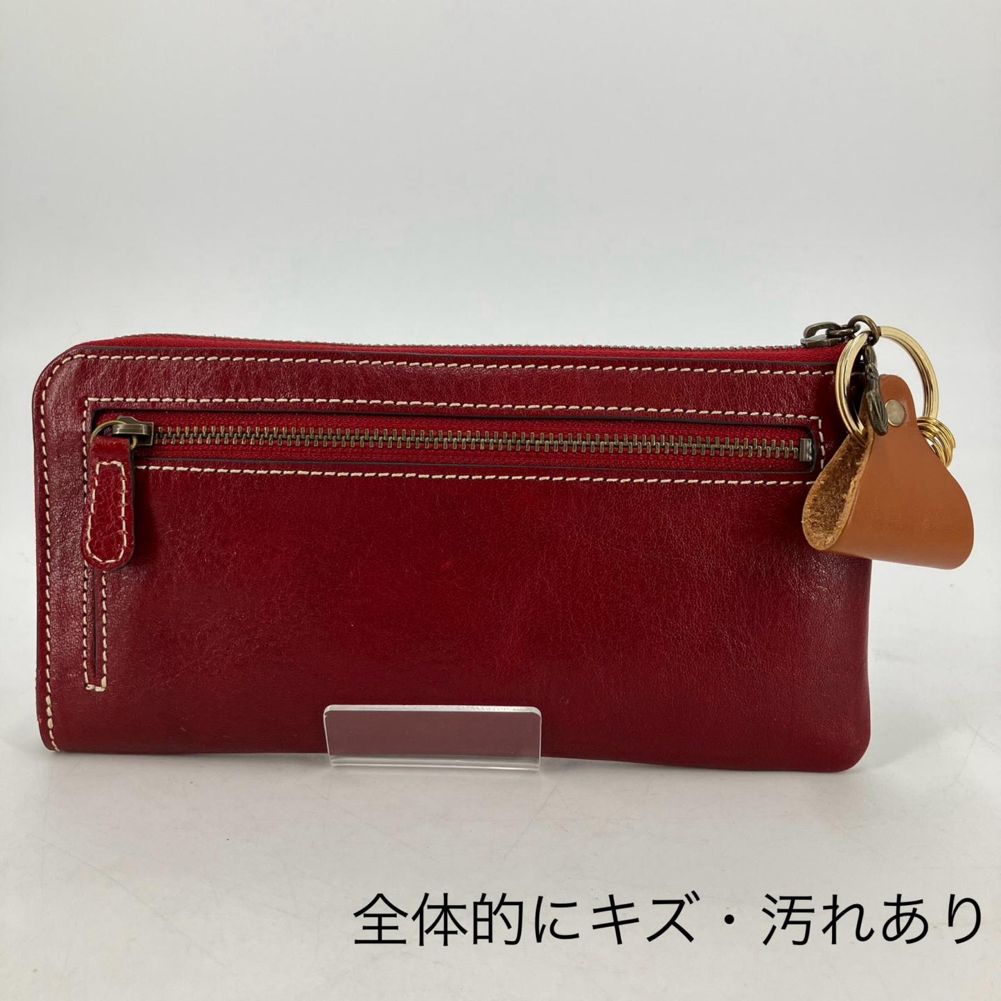 Dakota | ダコタ フォンス L字ファスナー 長財布 長財布 0030557 レッド【イオン広店】