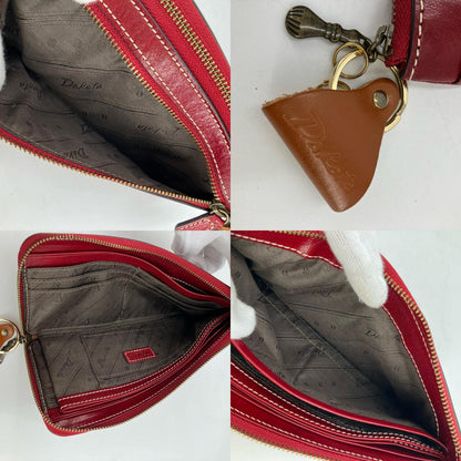 Dakota | ダコタ フォンス L字ファスナー 長財布 長財布 0030557 レッド【イオン広店】