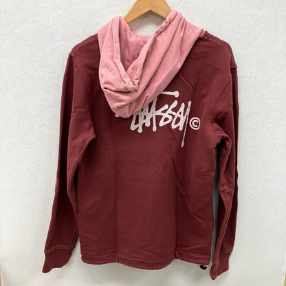 STUSSY | ステューシー パーカー ボルドー/バーガンディー サイズ：S【イオン広店】