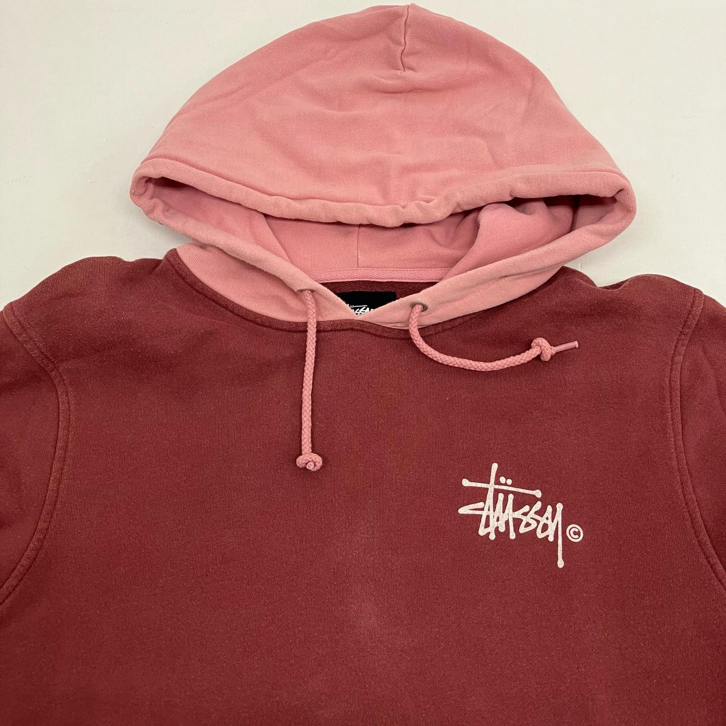 STUSSY | ステューシー パーカー ボルドー/バーガンディー サイズ：S【イオン広店】