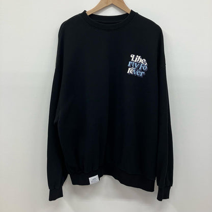 LF LOGO CREWNECK SWEAT LIBERE スウェット ブラック サイズ：L【イオン広店】