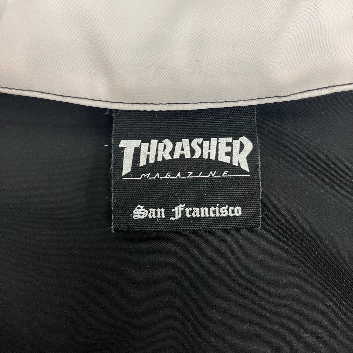 THRASHER | スラッシャー MAG ANORAK-PK パーカー TH5160 ブラック サイズ：XL【イオン広店】