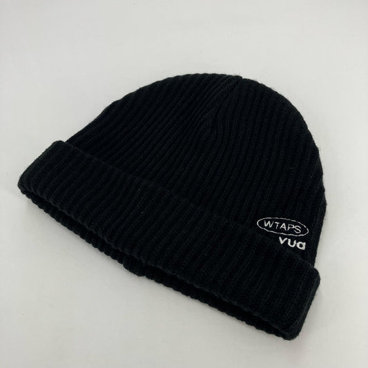 W)TAPS | ダブルタップス BEANIE05 ニットキャップ ブラック【イオン広店】
