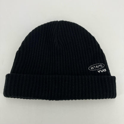 W)TAPS | ダブルタップス BEANIE05 ニットキャップ ブラック【イオン広店】