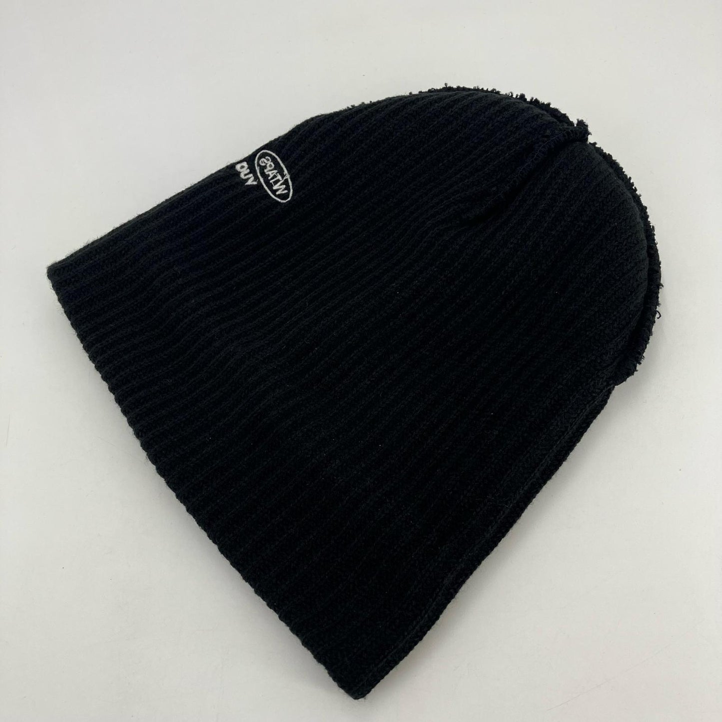 W)TAPS | ダブルタップス BEANIE05 ニットキャップ ブラック【イオン広店】