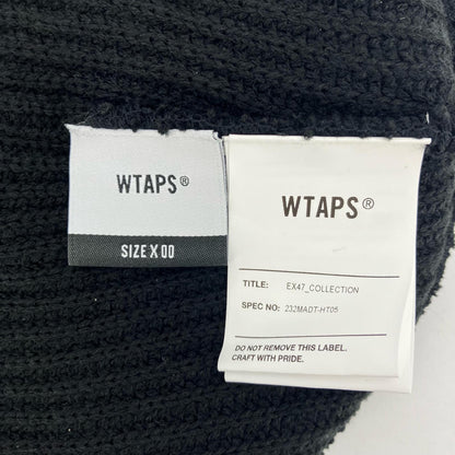 W)TAPS | ダブルタップス BEANIE05 ニットキャップ ブラック【イオン広店】