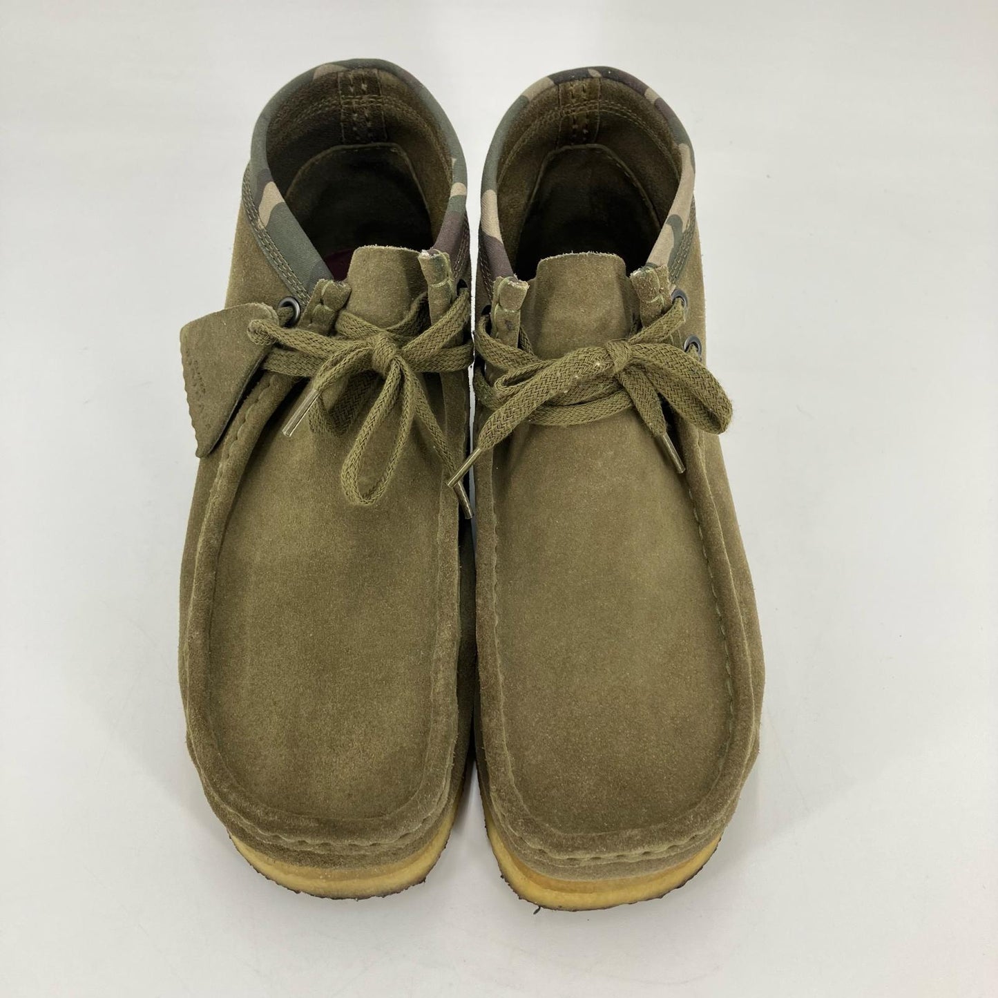 Clarks | クラークス Wallabee Boot ブーツ カーキ 26.5cm【イオン広店】