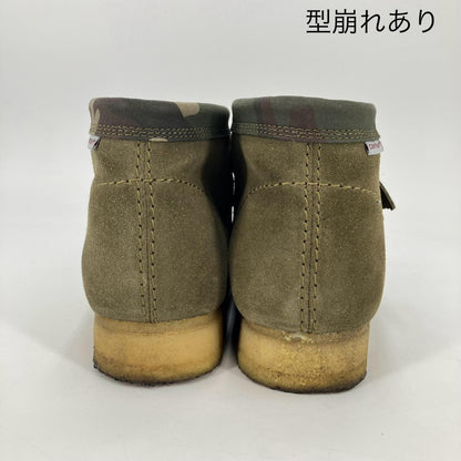 Clarks | クラークス Wallabee Boot ブーツ カーキ 26.5cm【イオン広店】