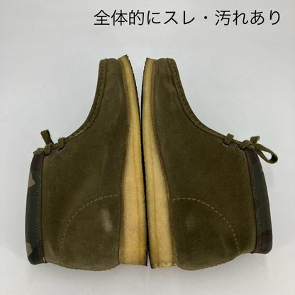 Clarks | クラークス Wallabee Boot ブーツ カーキ 26.5cm【イオン広店】