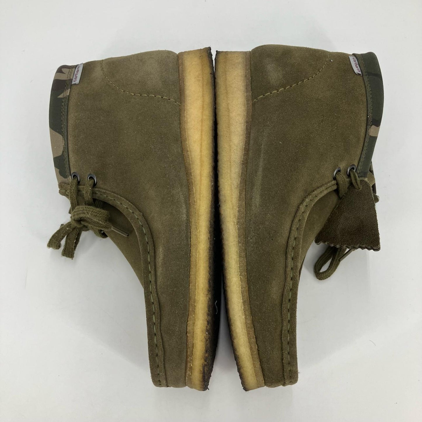 Clarks | クラークス Wallabee Boot ブーツ カーキ 26.5cm【イオン広店】