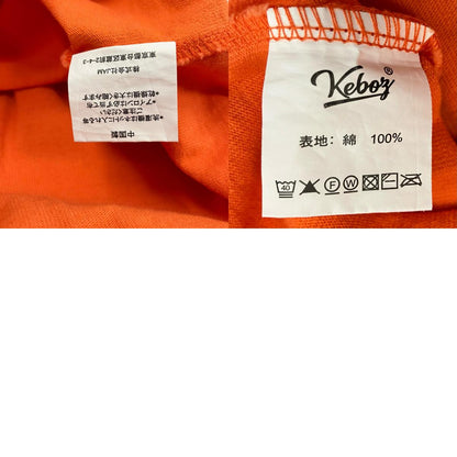KEBOZ | ケボズ 半袖Ｔシャツ オレンジ サイズ：S【イオン広店】
