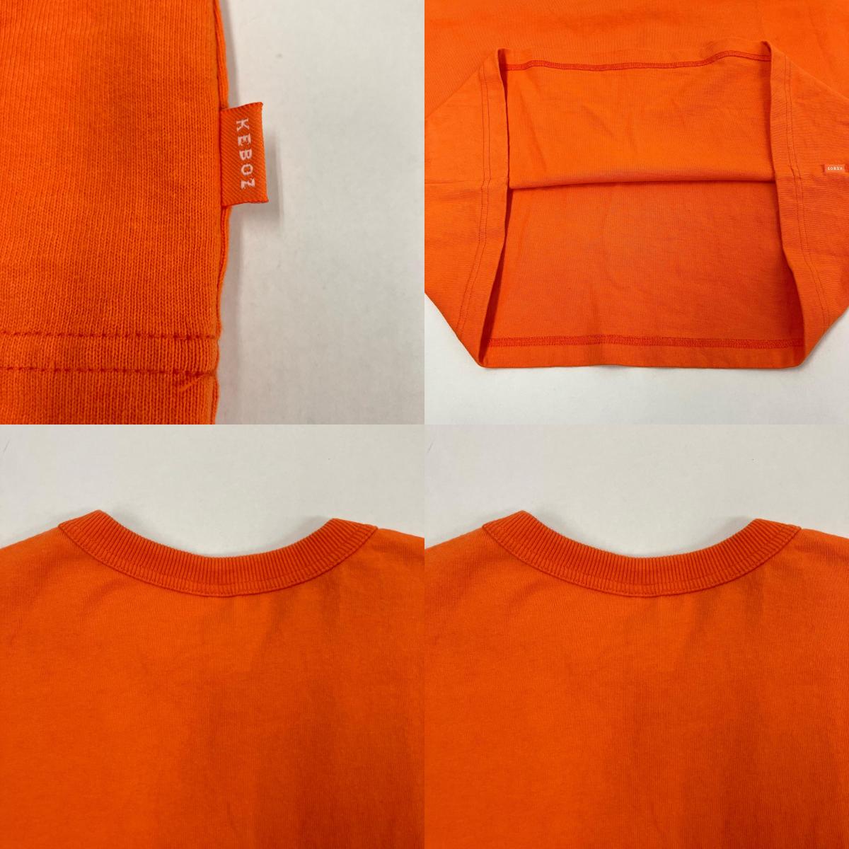 KEBOZ | ケボズ 半袖Ｔシャツ オレンジ サイズ：S【イオン広店】