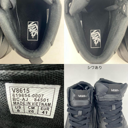 VANS | バンズ Tyson Hi 'Black' スニーカー 619654-0007 ブラック 26cm【イオン広店】