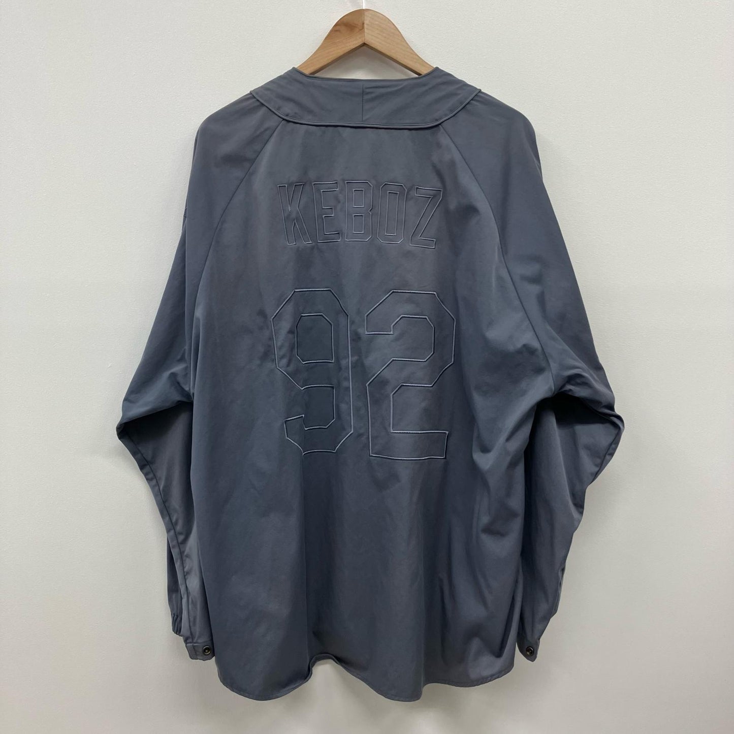 KEBOZ | ケボズ NYLON BB L/S SHIRT その他トップス ブルー サイズ：XL【イオン広店】