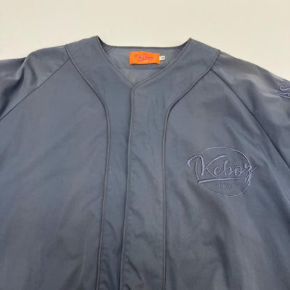 KEBOZ | ケボズ NYLON BB L/S SHIRT その他トップス ブルー サイズ：XL【イオン広店】