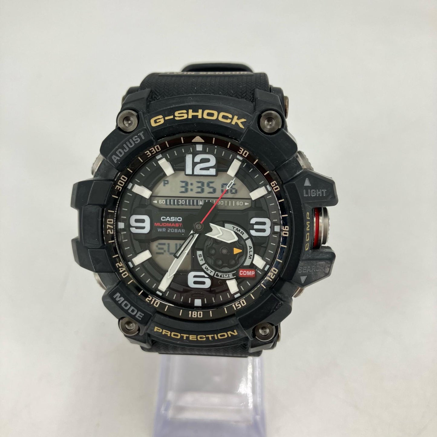 G-SHOCK | ジーショック MASTER OF G - LAND MUDMASTER アナデジクォーツ 腕時計 GG-1000-1AJF ブラック【イオン広店】
