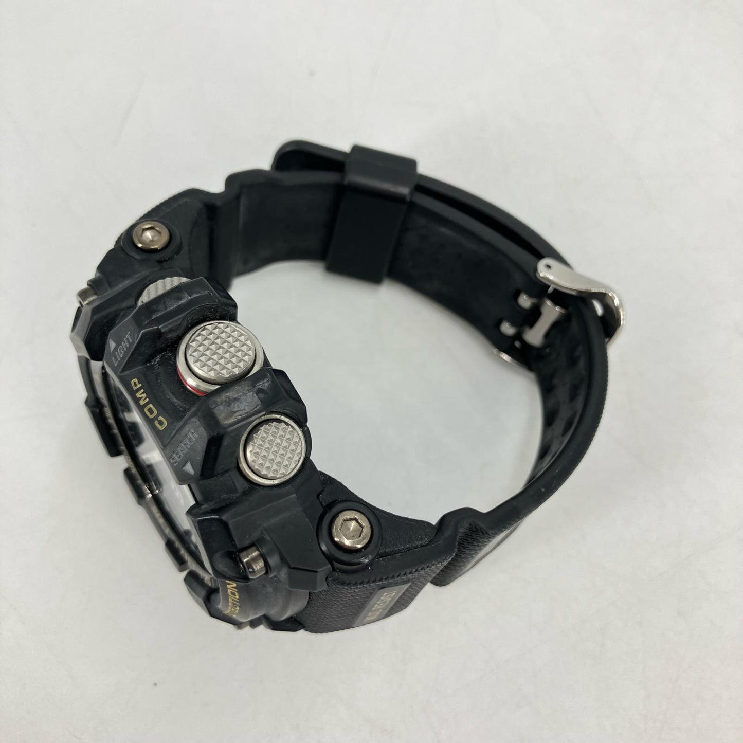 G-SHOCK | ジーショック MASTER OF G - LAND MUDMASTER アナデジクォーツ 腕時計 GG-1000-1AJF ブラック【イオン広店】