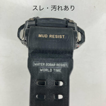G-SHOCK | ジーショック MASTER OF G - LAND MUDMASTER アナデジクォーツ 腕時計 GG-1000-1AJF ブラック【イオン広店】
