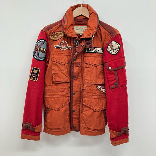 AVIREX | アヴィレックス WAPPEN FIELD JACKET ブルゾン 6132048 オレンジ サイズ：M【イオン広店】