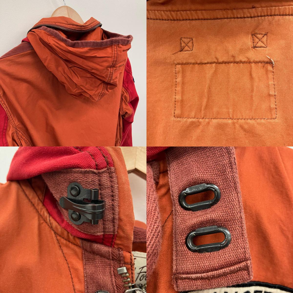 AVIREX | アヴィレックス WAPPEN FIELD JACKET ブルゾン 6132048 オレンジ サイズ：M【イオン広店】