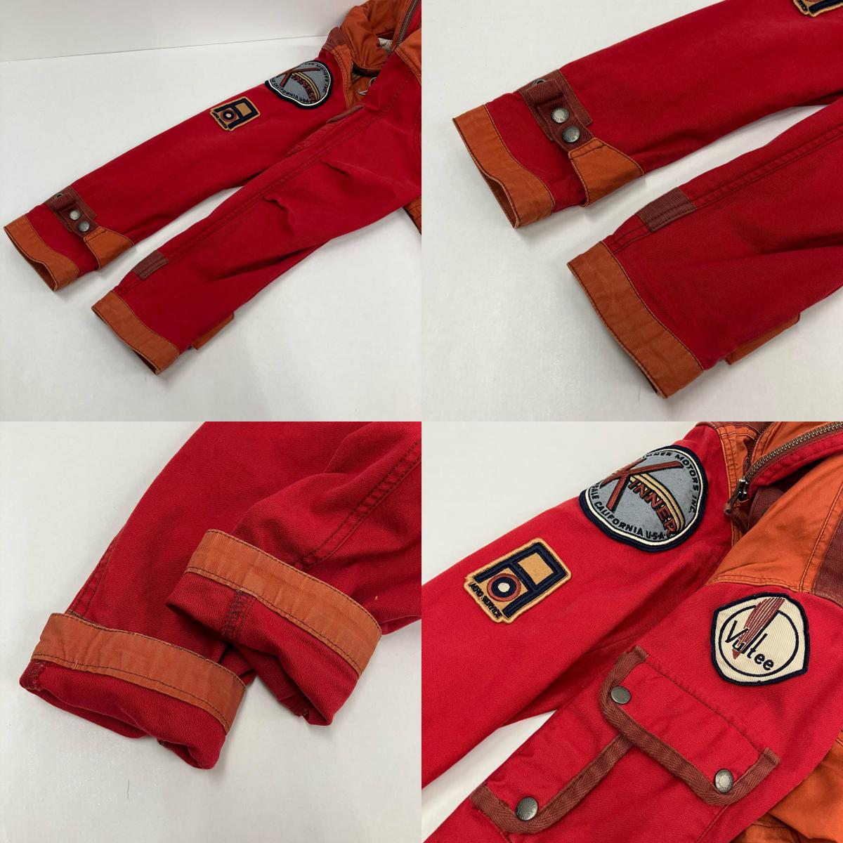AVIREX | アヴィレックス WAPPEN FIELD JACKET ブルゾン 6132048 オレンジ サイズ：M【イオン広店】