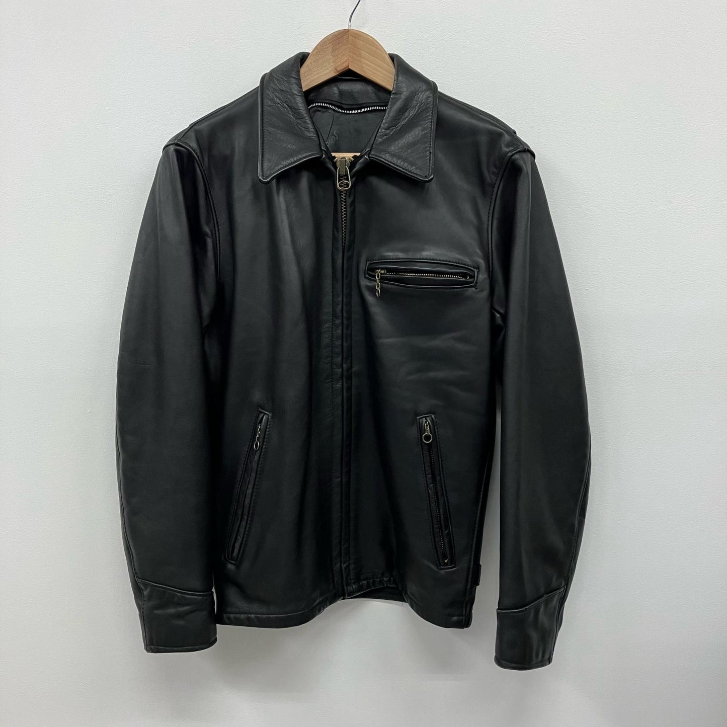 schott | ショット ライナー欠品 レザー AT101 ブラック サイズ：34【イオン広店】