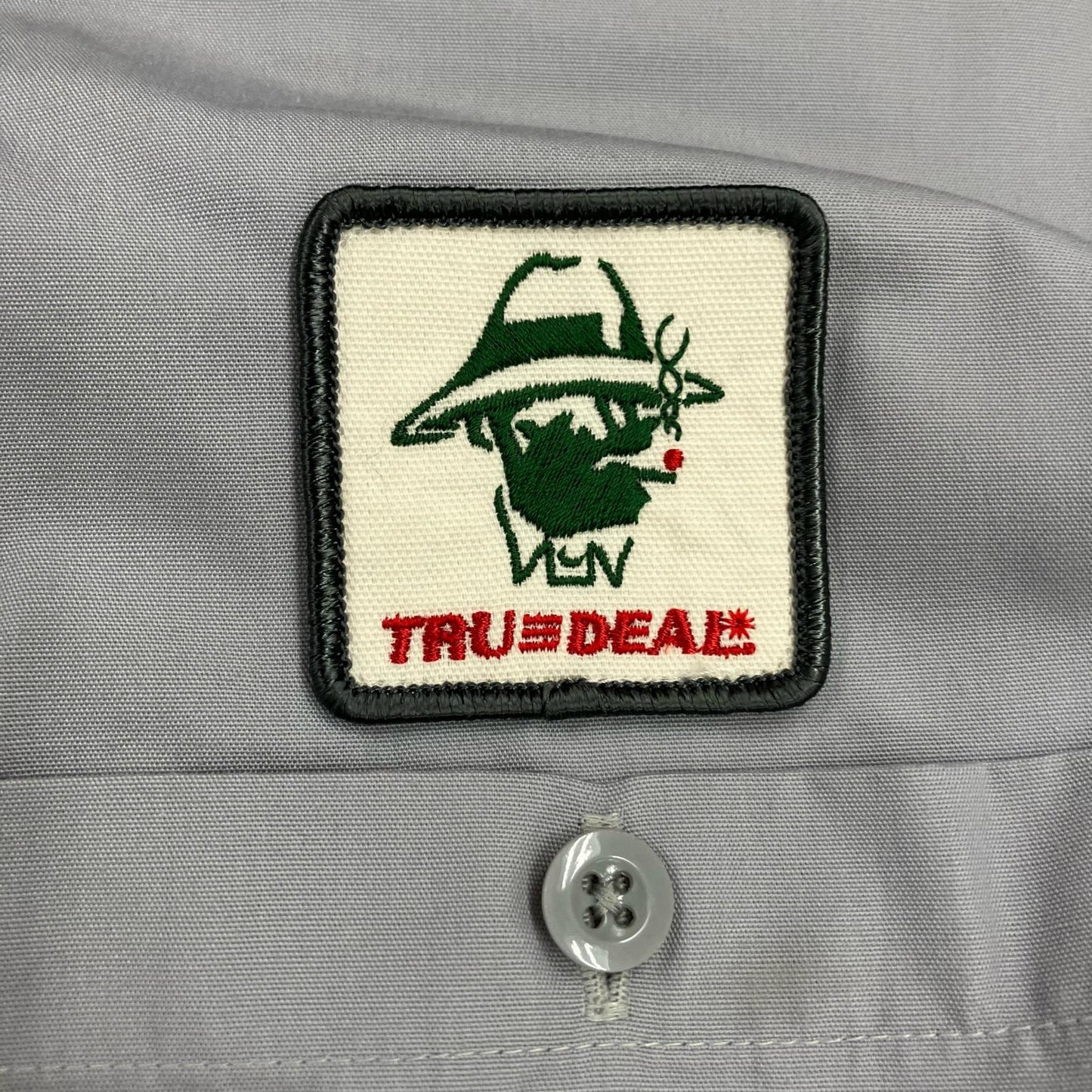 RADIALL | ラディアル TRUE DEAL COLLARED 長袖シャツ RAD-22AW-SH001 グレー サイズ：L【イオン広店】