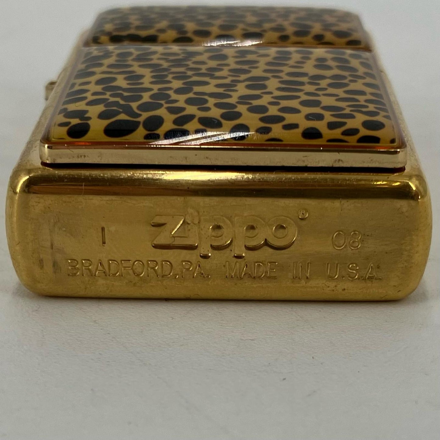 ZIPPO | ジッポ LARKコラボ レオパード ライター ゴールド【イオン広店】