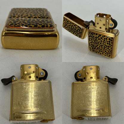 ZIPPO | ジッポ LARKコラボ レオパード ライター ゴールド【イオン広店】