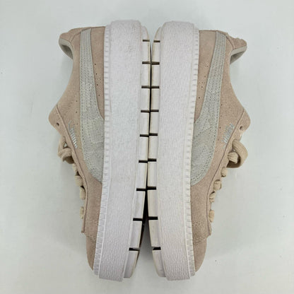 PUMA | プーマ SUEDE PLATFORM スニーカー 369842-01 ベージュ 23.5cm【イオン広店】