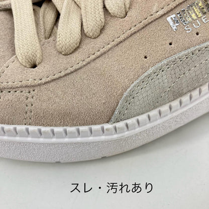 PUMA | プーマ SUEDE PLATFORM スニーカー 369842-01 ベージュ 23.5cm【イオン広店】
