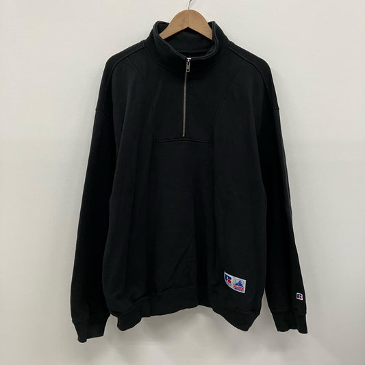 X-LARGE | エクストララージ HALFZIP SWEAT スウェット RC-22310XL ブラック サイズ：XL【イオン広店】
