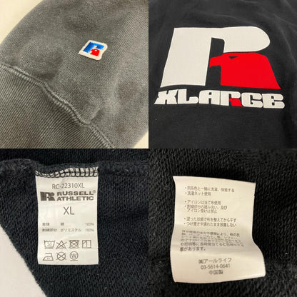 X-LARGE | エクストララージ HALFZIP SWEAT スウェット RC-22310XL ブラック サイズ：XL【イオン広店】